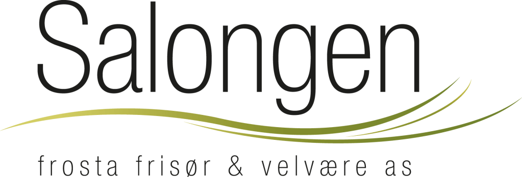 Logo for Salongen, en frisør- og velværebedrift i Frosta med fokus på skjønnhets- og velværetjenester.